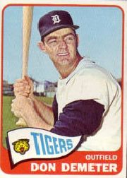 1965 Topps Baseball Cards      429     Don Demeter